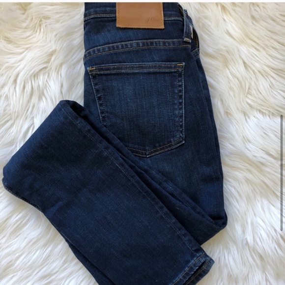 NWOT J. Crew 8” Toothpick Jeans 26 Tall - Picture 5 of 5